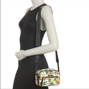 BETSEY JOHNSON Double Pocket Crossbody Bag Citrus collection 🍋🍊